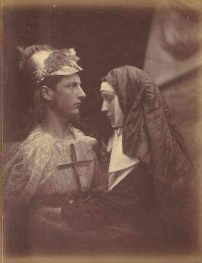 Sir Galahad und die bleiche Nonne von Julia Margaret Cameron